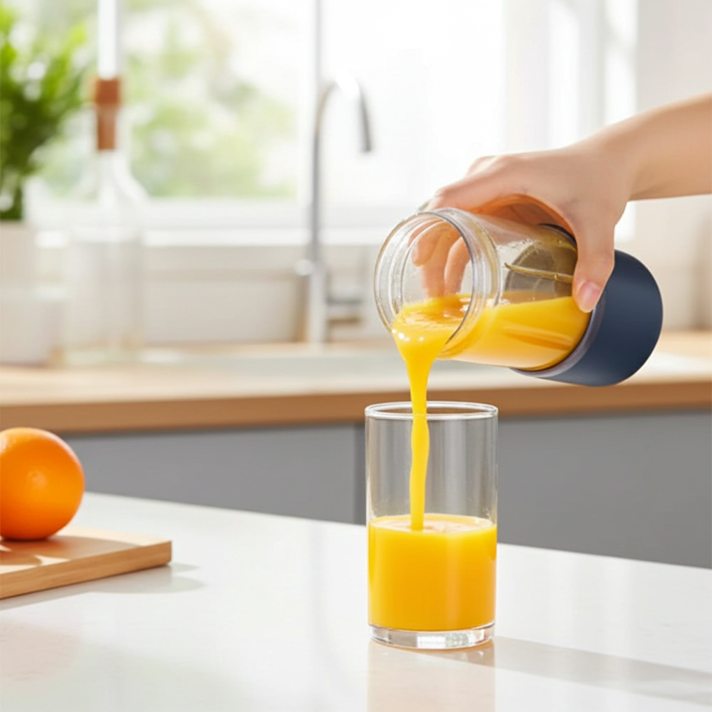 High Quality Twin Gear Portable Juice Blender