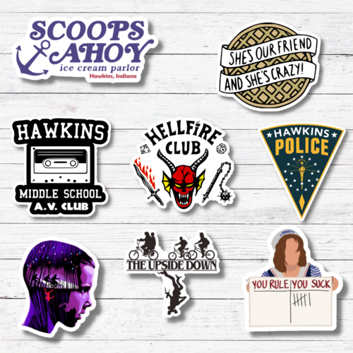 You Suck-Stranger Things Sticker/Magnet