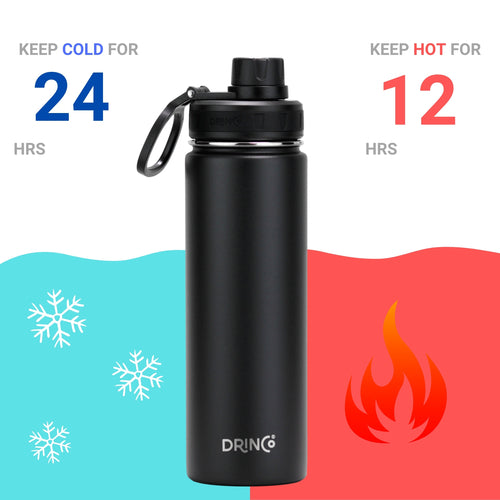 DRINCO® Isolierte Edelstahl-Trinkflasche