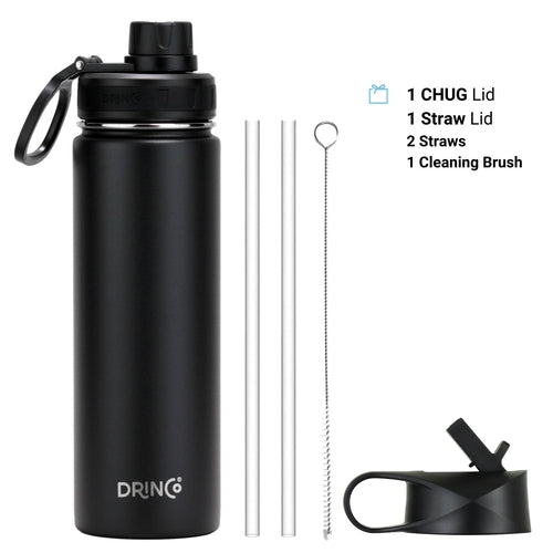 DRINCO® Isolierte Edelstahl-Trinkflasche