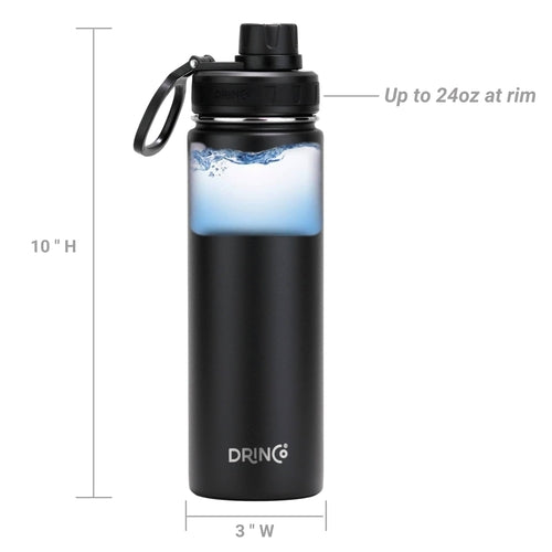 DRINCO® Isolierte Edelstahl-Trinkflasche